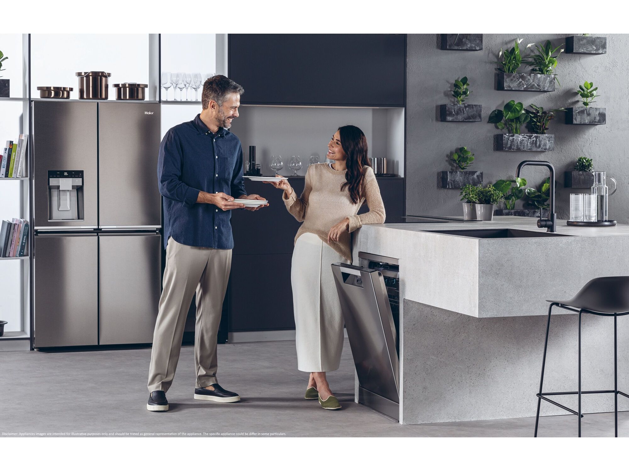 M&Aacute;QUINA DE LAVAR LOI&Ccedil;A HAIER XF 6C2M1PX INOX C 16 CONJUNTOS image number 11