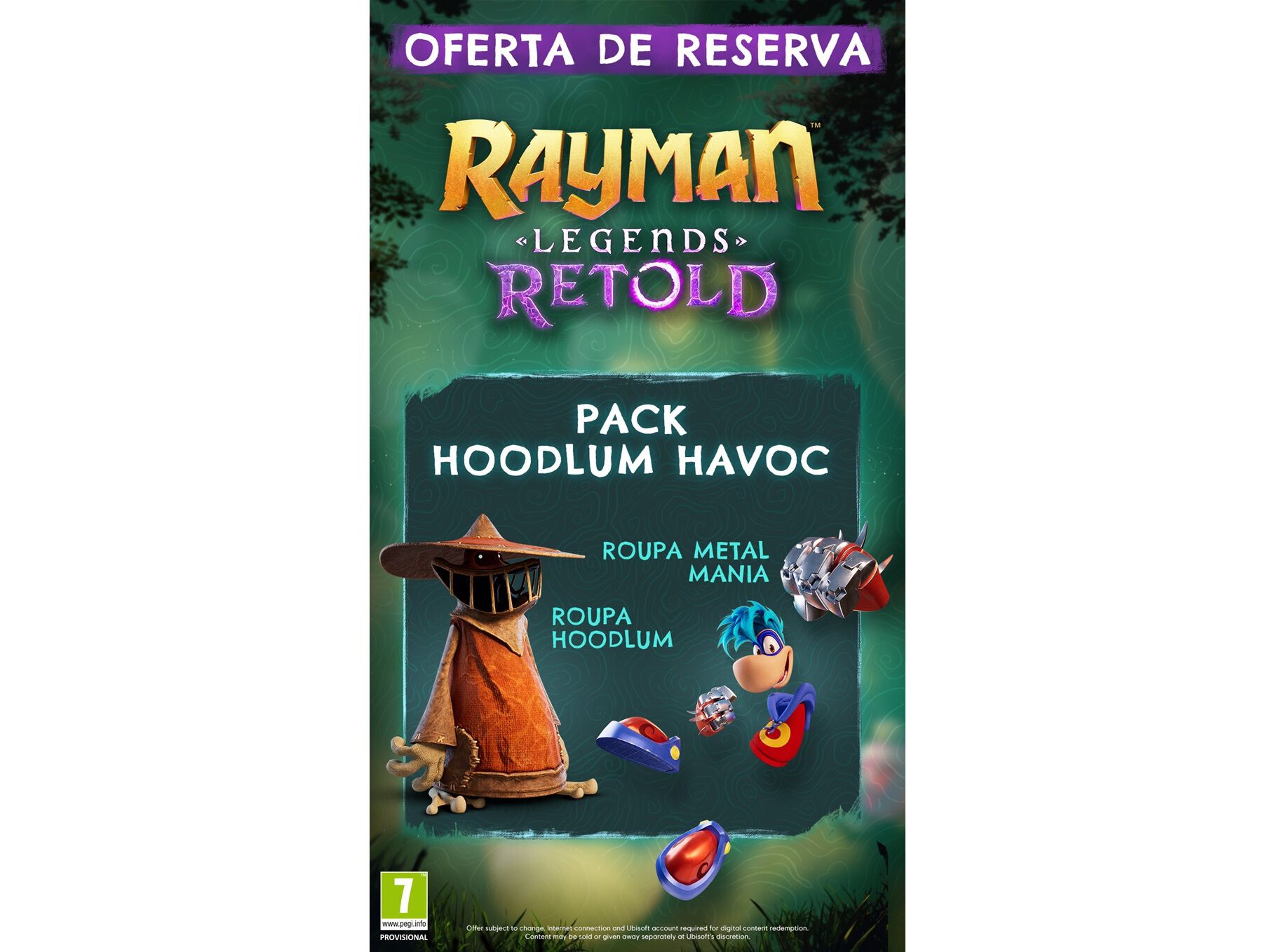 JG RAYMAN LEGENDS RETOLD SW2 L00625 image number 1