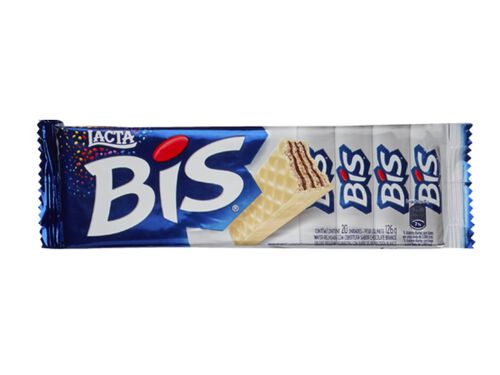 BOLACHA WAFFER LACTA BIS 126G image number 0