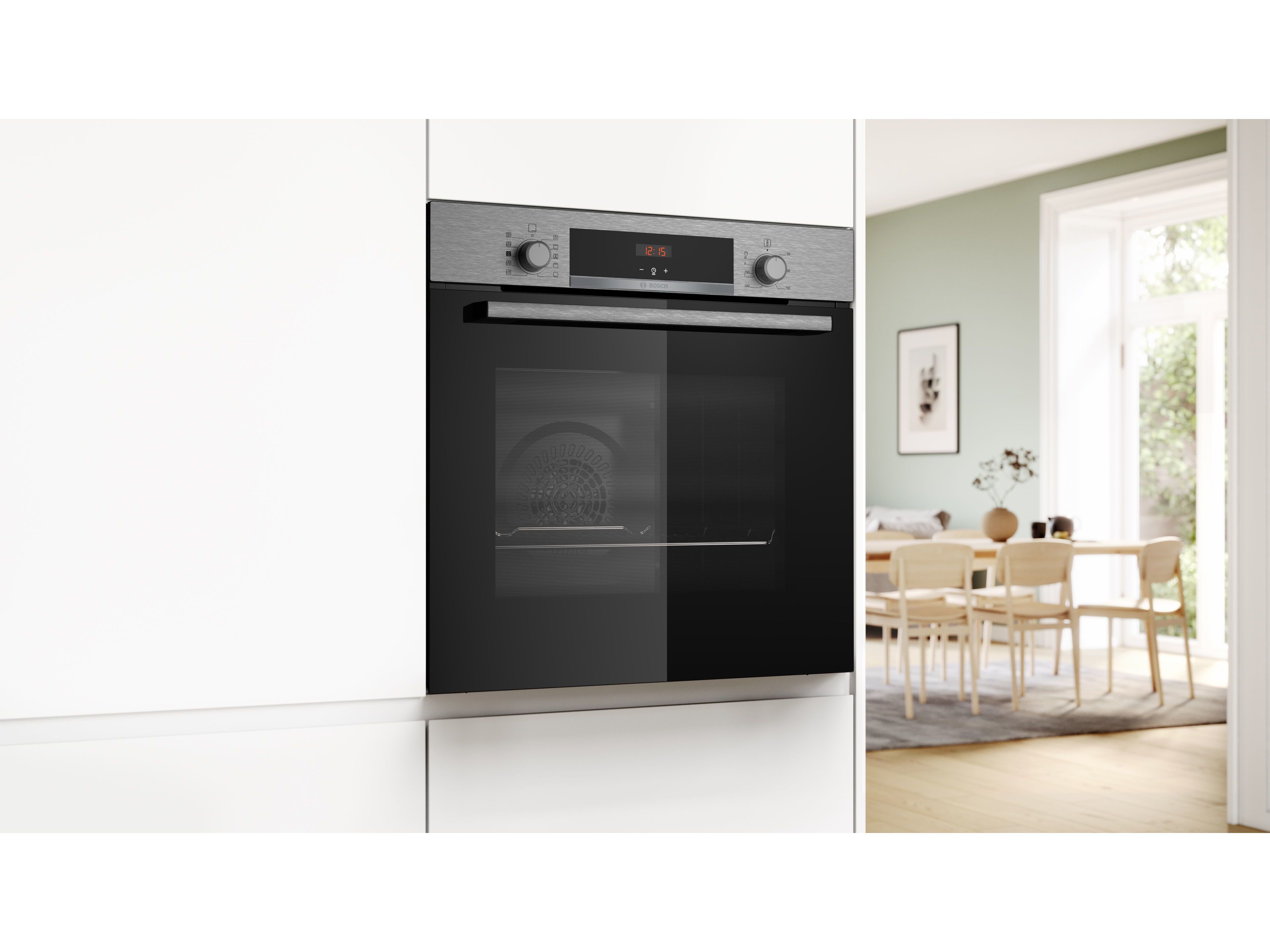 FORNO MULTIFUN&Ccedil;&Otilde;ES BOSCH HQA514ES3 VAPOR A+ 71L image number 4