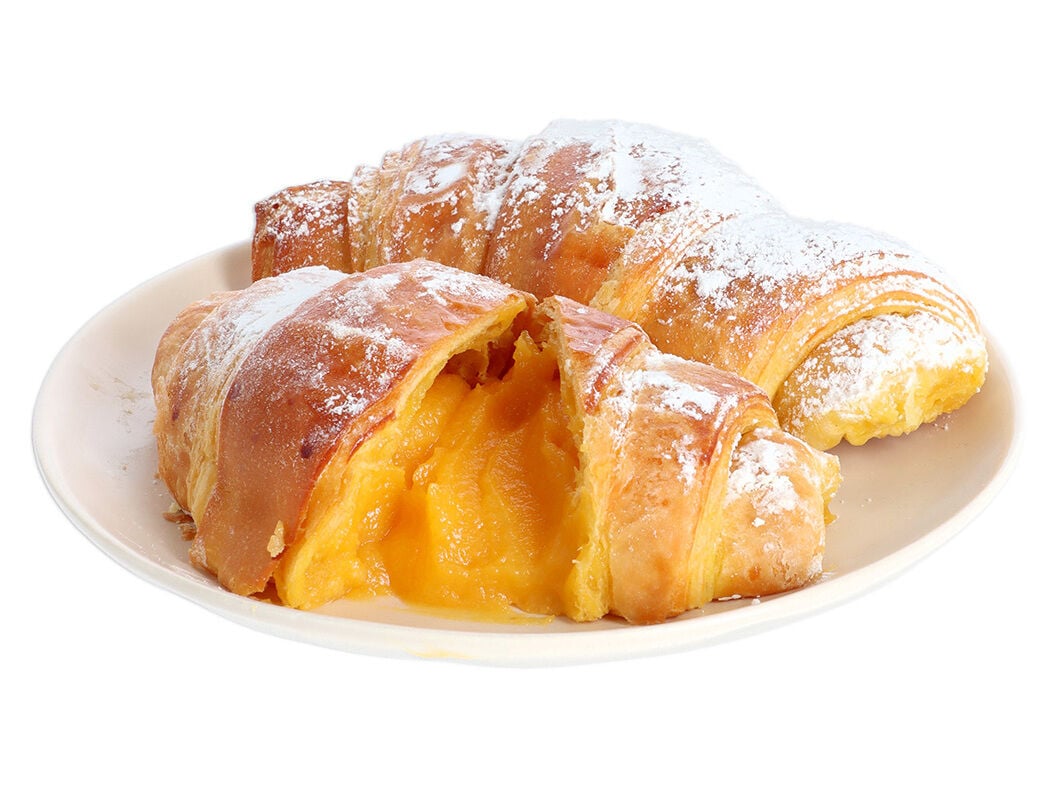 CROISSANT DA CASA COM DOCE OVO PRODU&Ccedil;&Atilde;O PR&Oacute;PRIA UN