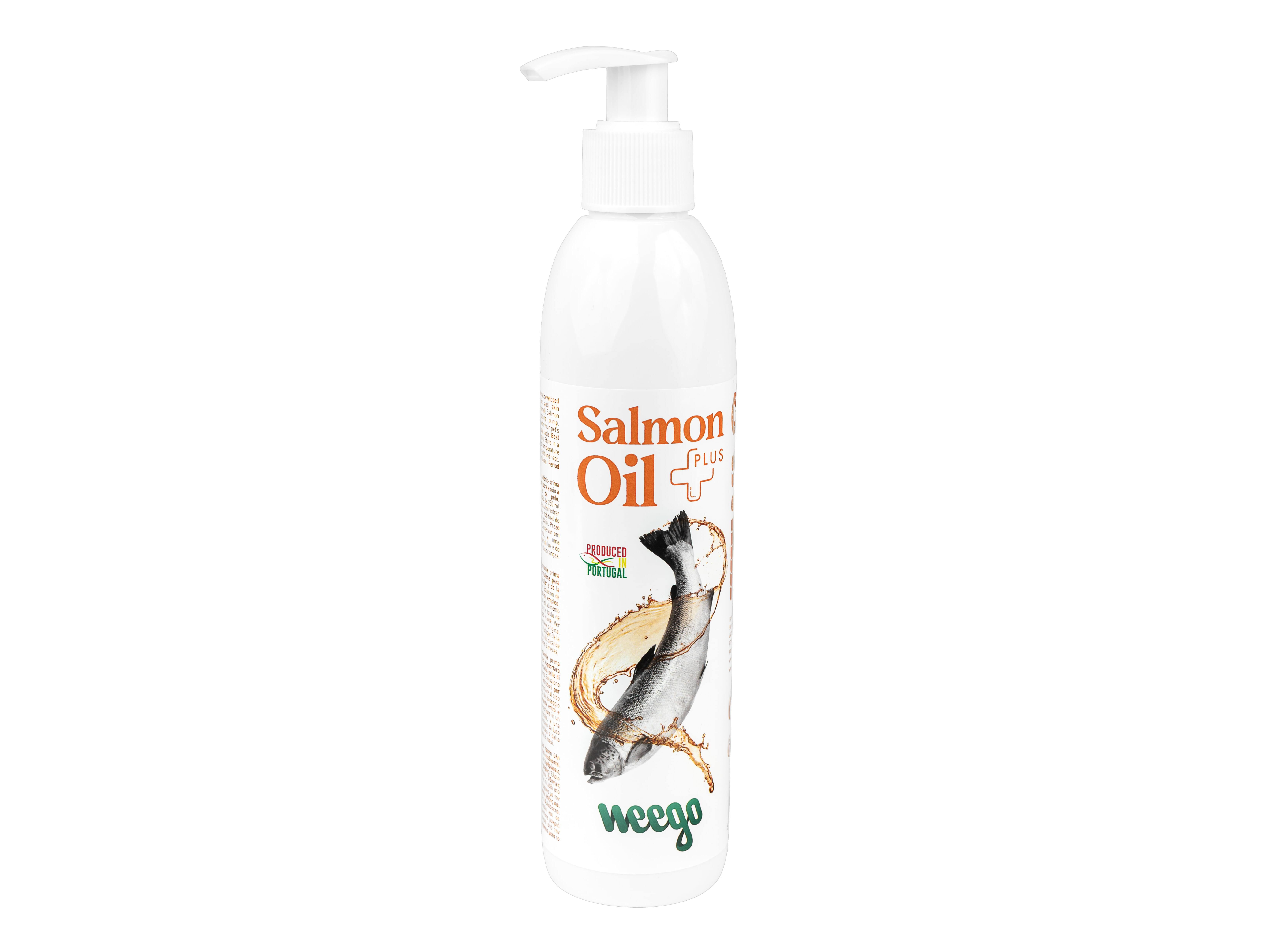 &Oacute;LEO DE SALM&Atilde;O WEEGO PARA C&Atilde;O/GATO 250ML image number 1