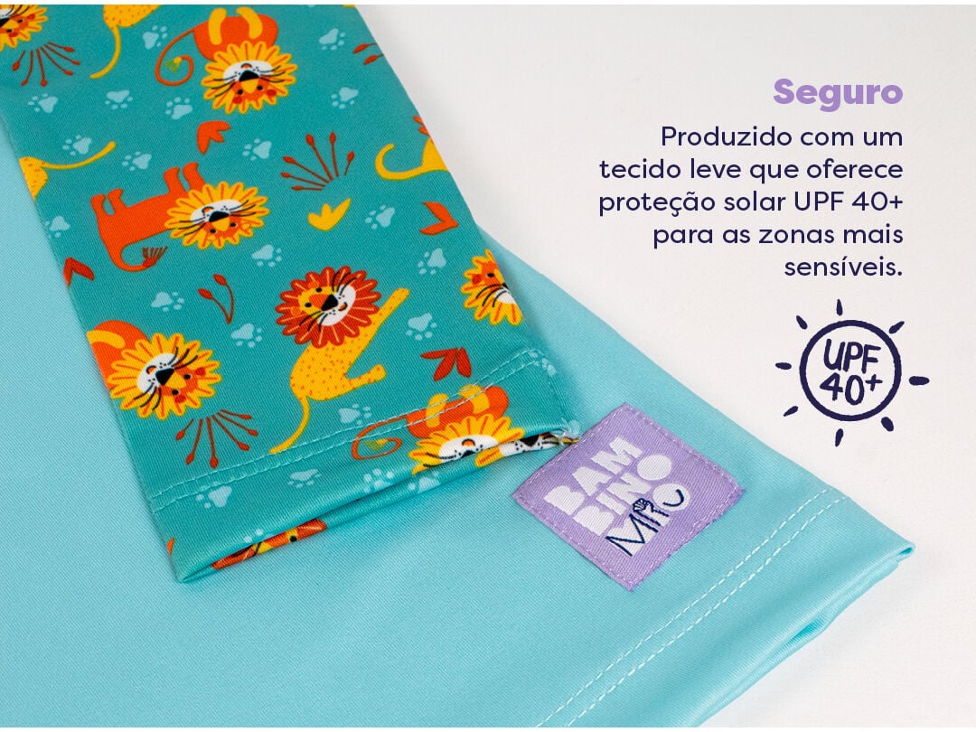 T-SHIRT BAMBINO MIO LE&Otilde;ES SPF40 1-2 ANOS image number 5