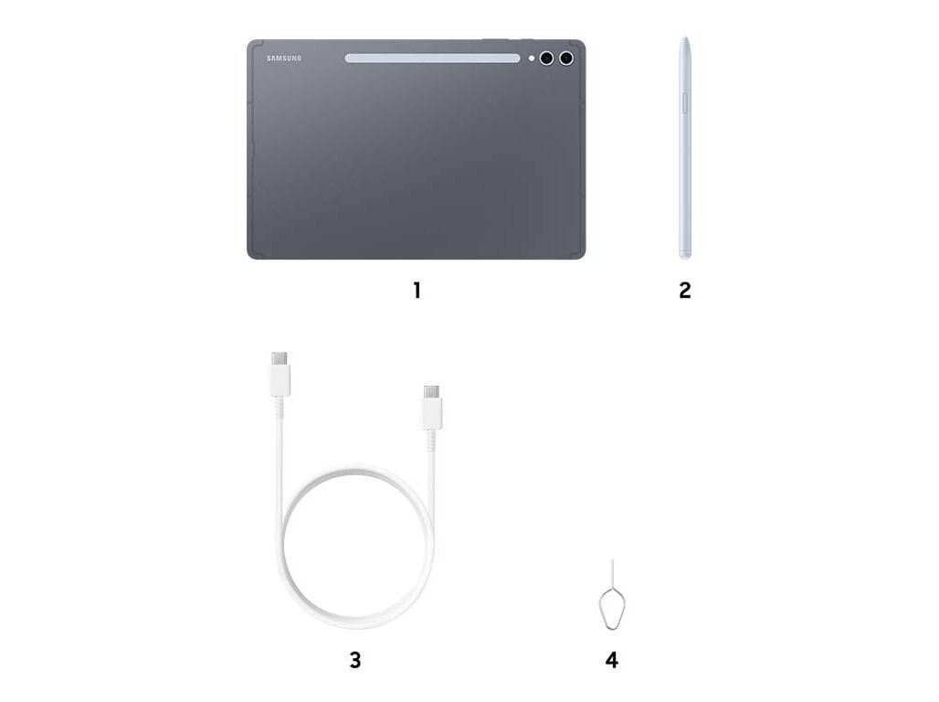 TABLET SAMSUNG GALAXY TAB S10+ CINZA 512GB image number 4