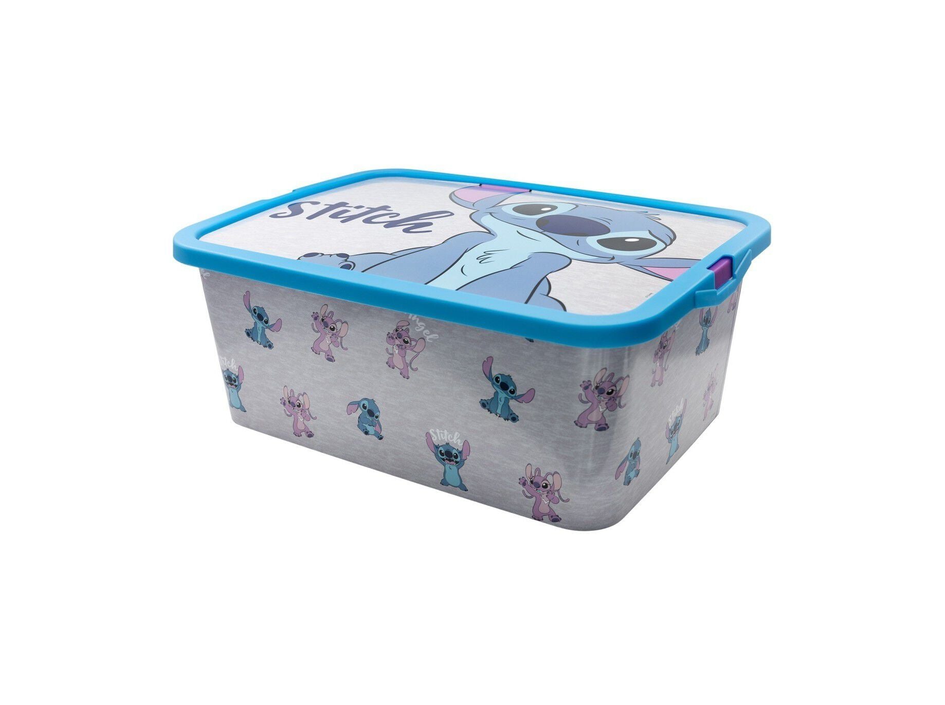 CAIXA ARRUMA&Ccedil;&Atilde;O STITCH 13L