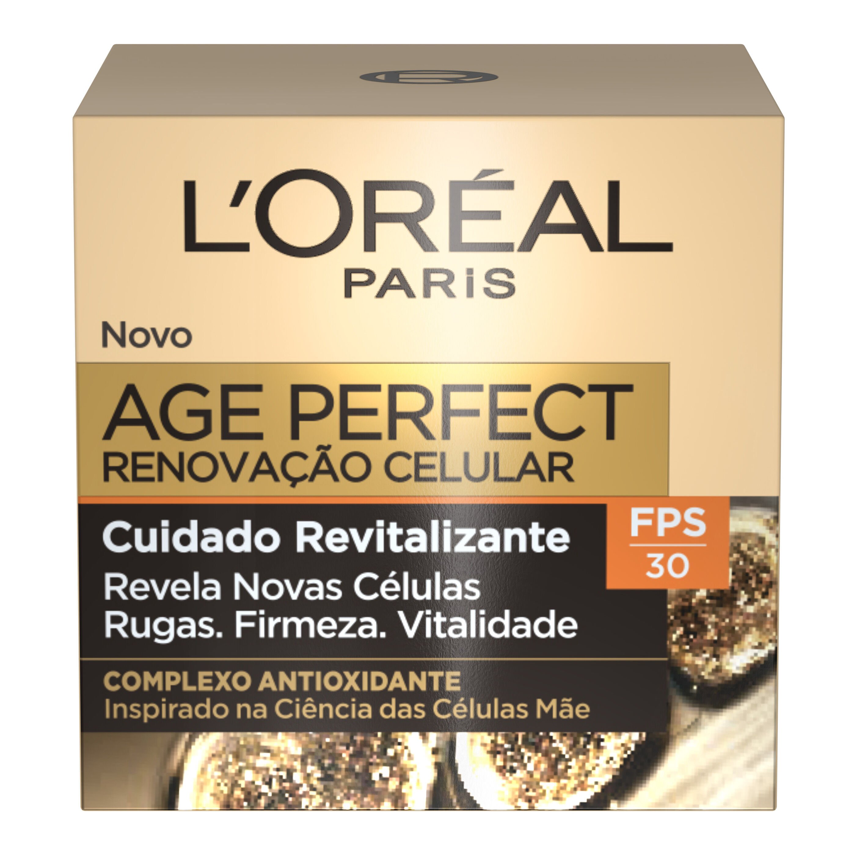 CREME ROSTO L'OR&Eacute;AL PARIS AGE PERFECT REN CEL FPS30 50ML image number 1
