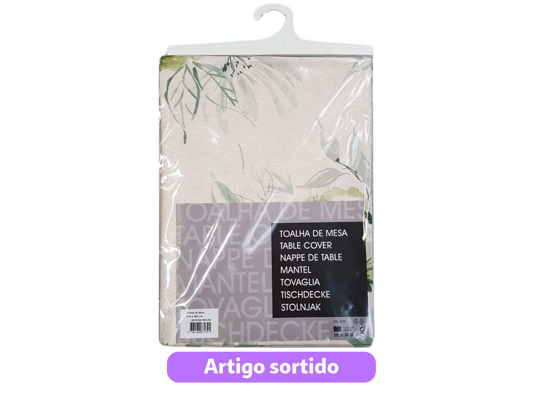 TOALHA DE MESA CAPRI PL&Aacute;STICA 140X200CM ARTIGO SORTIDO image number 1