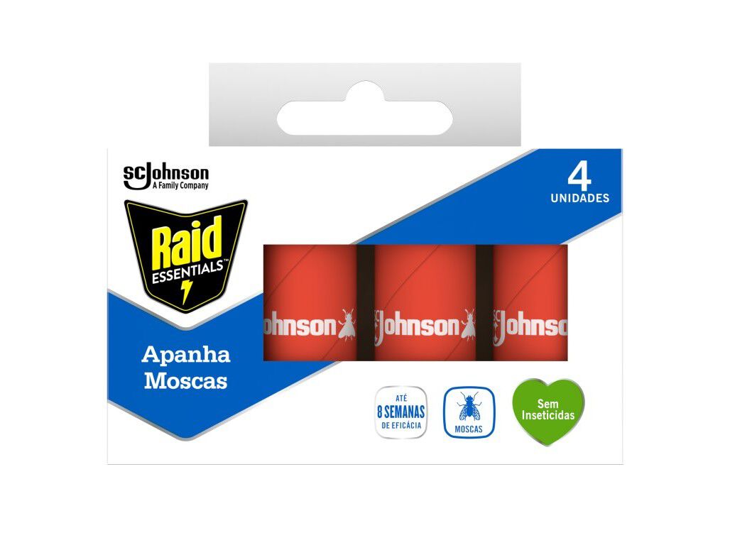 INSECTICIDA RAID TIRA APANHA MOSCAS 4UN image number 0
