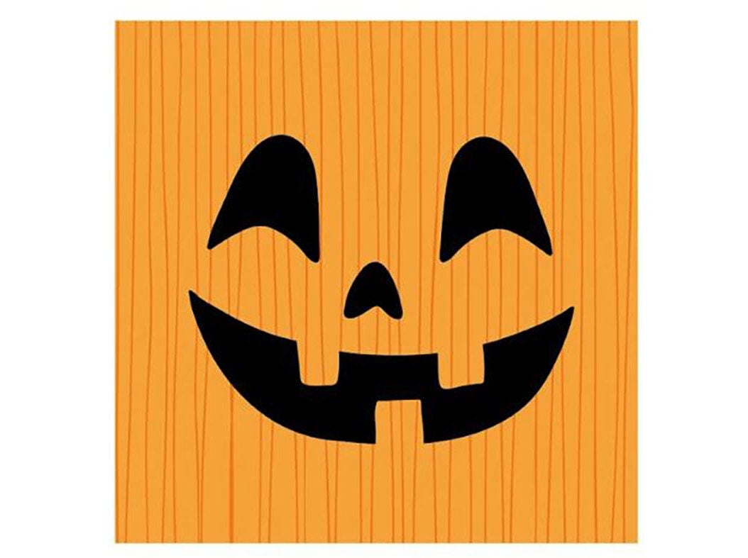 Guardanapo Halloween Actuel 3 Folhas Abóbora 33x33cm 20 Unidades 20 un