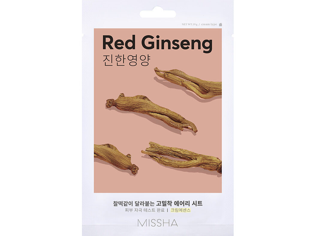 M&Aacute;SCARA FACIAL TECIDO MISSHA GINSENG VERMELHO 1UN image number 0