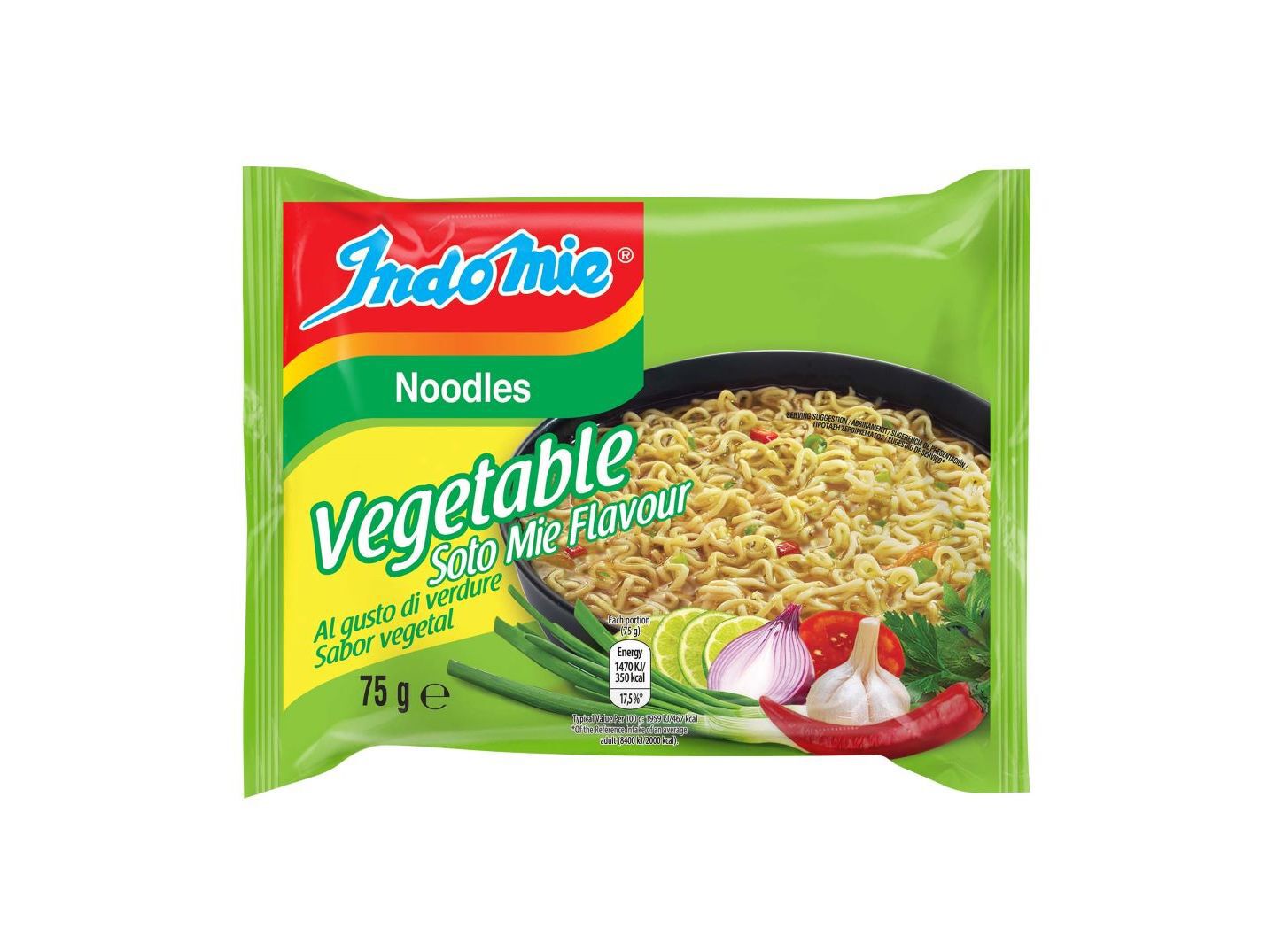 NOODLES MASSA INDOMIE CAMAR&Atilde;O 70G image number 1