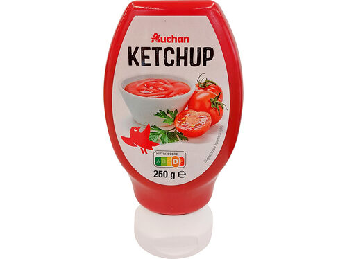 KETCHUP AUCHAN TOP DOWN 250G image number 0