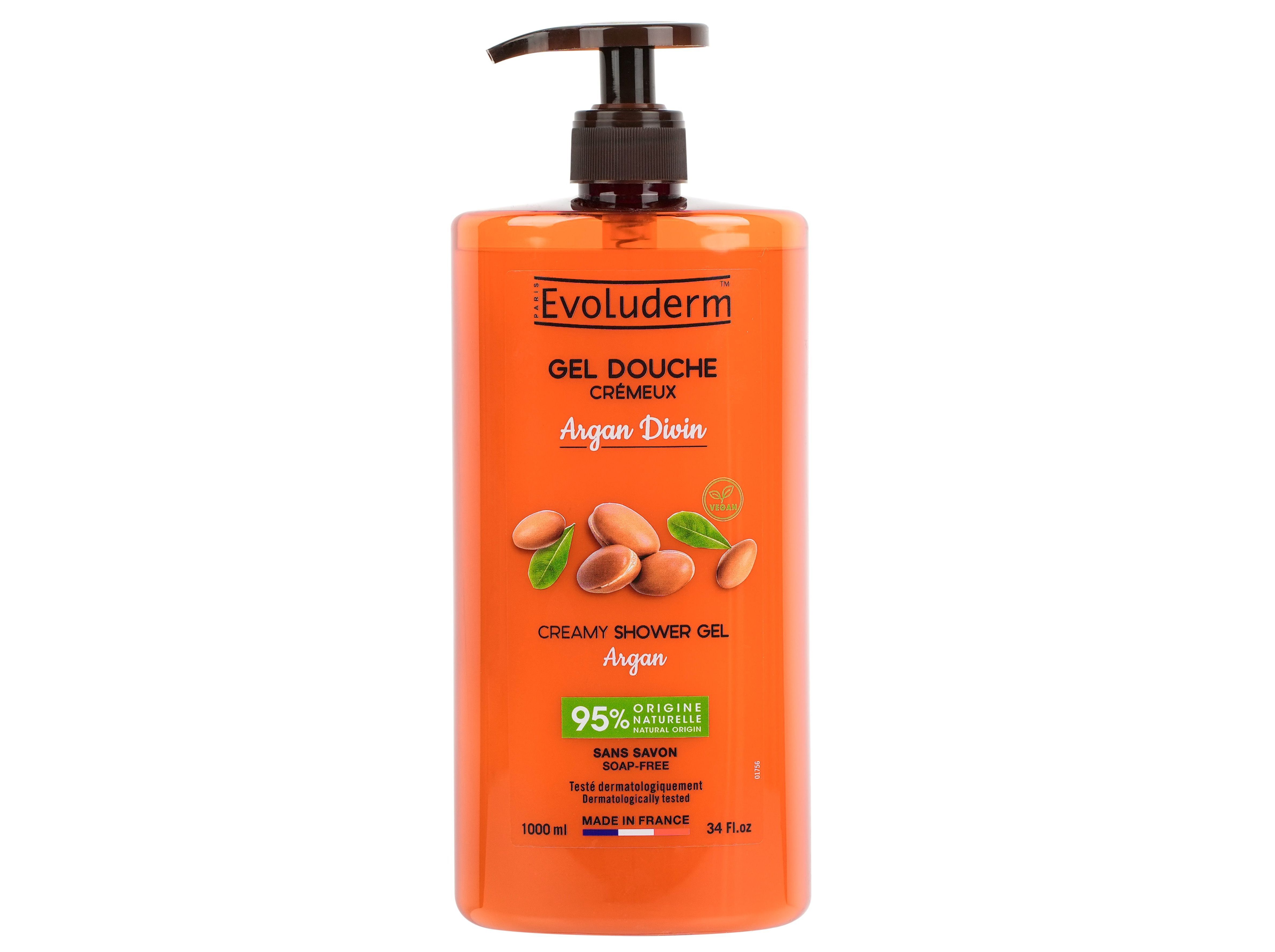 GEL DE BANHO EVOLUDERM ARGAN DIVIN 1 LT image number 0