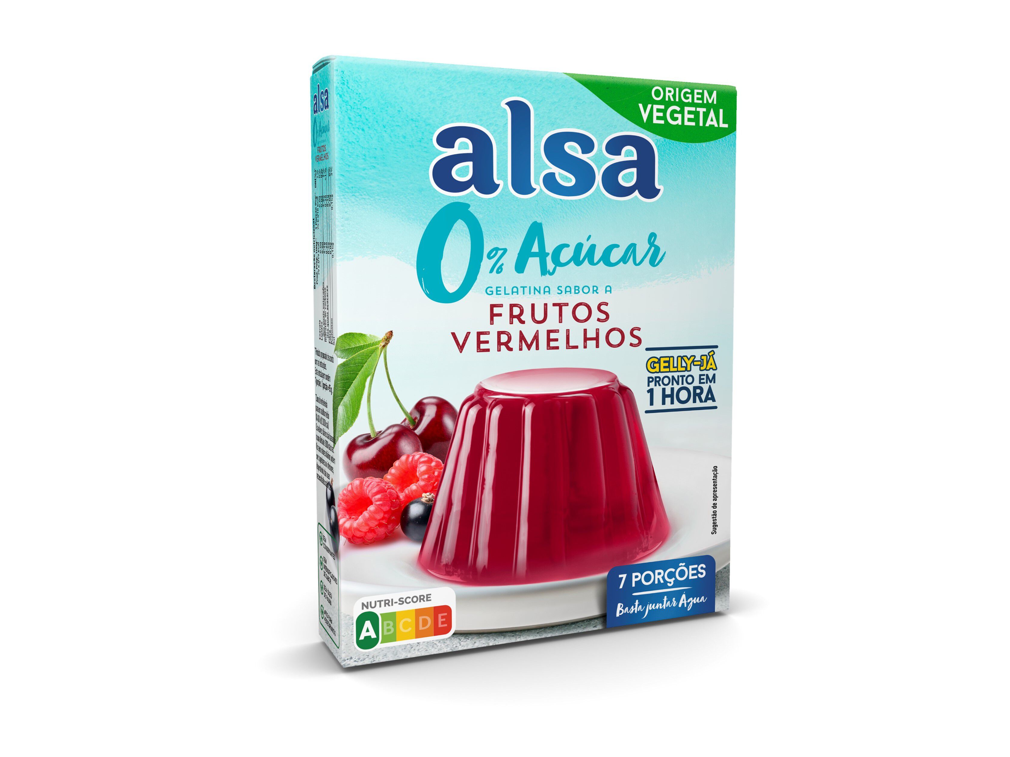 GELATINAS ALSA 0% FRUTOS VERMELHOS 42G image number 0