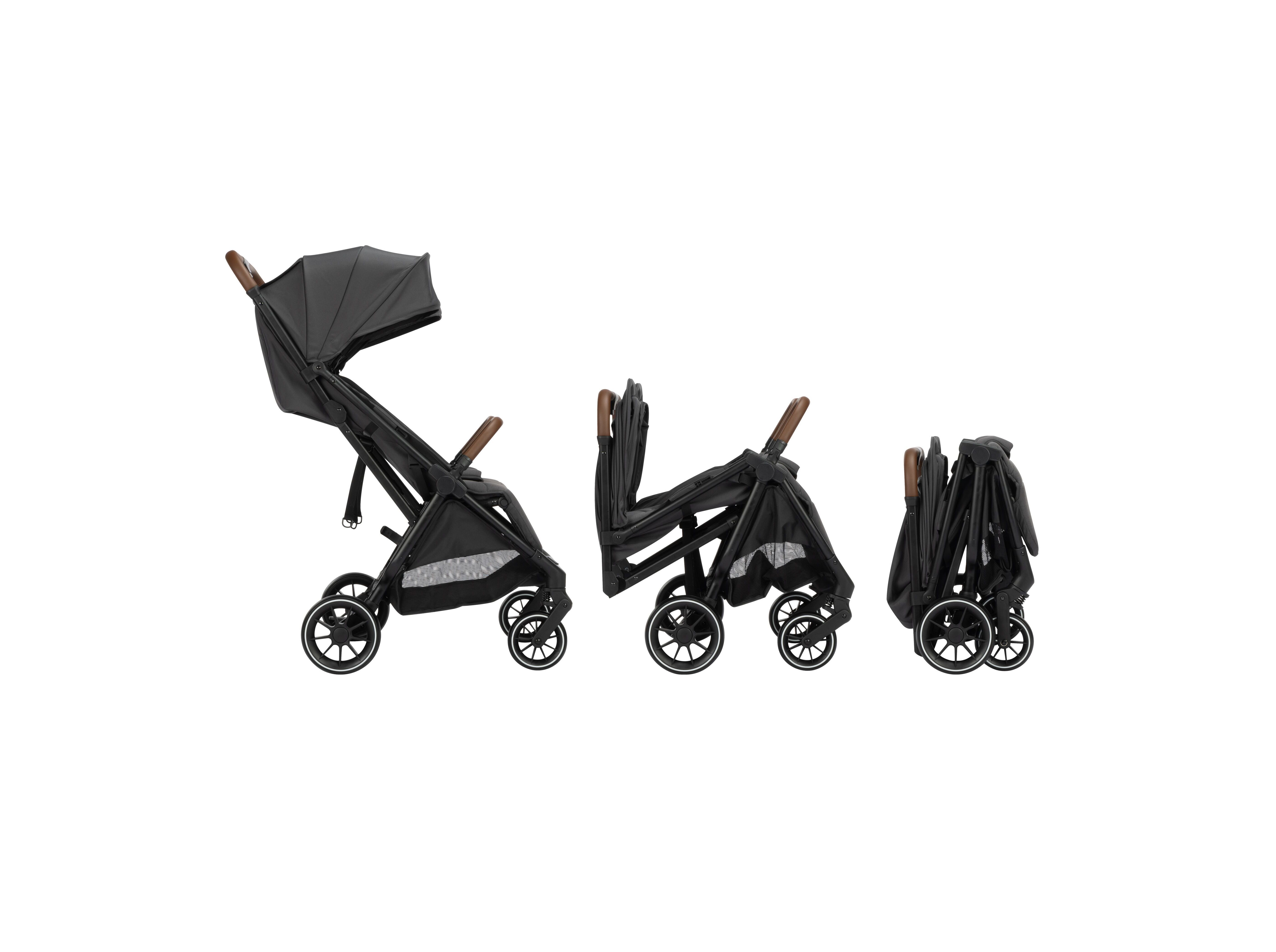 CARRINHO DE BEB&Eacute; PARA G&Eacute;MEOS B&Eacute;B&Eacute;CONFORT MANE MINERAL GRAPHITE image number 4