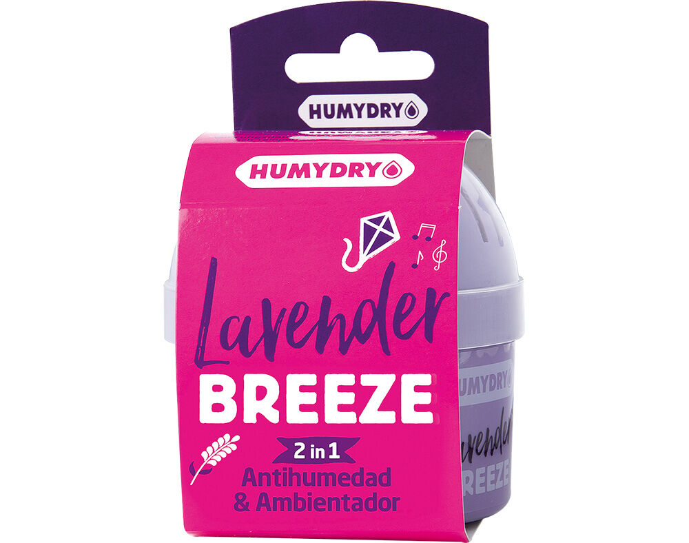 ANTI-HUMIDADE E AMBIENTADOR HUMYDRY LAVANDA SPRING BREEZE 75G image number 0