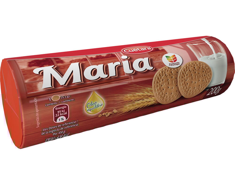 BOLACHA CU&Eacute;TARA MARIA 200G