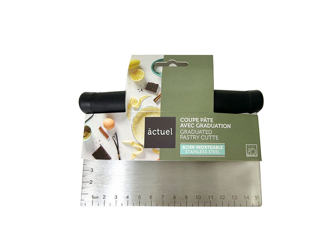 CORTADOR DE MASSA ACTUEL INOX COM ESCALA image number 0