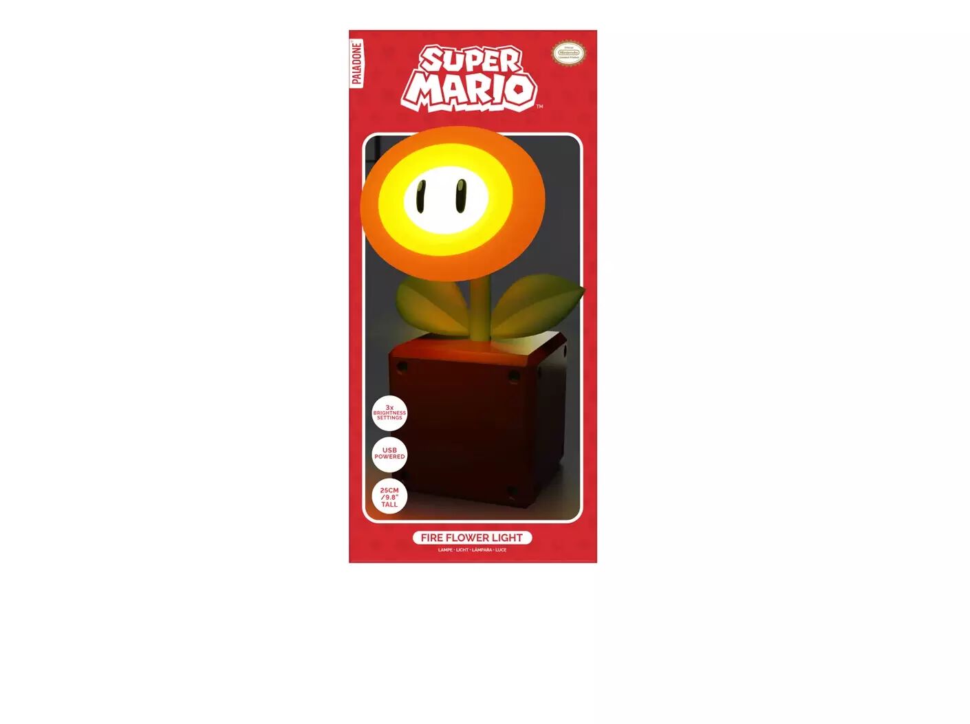 CANDEEIRO ICON SUPER MARIO FLOR DE FOGO image number 0
