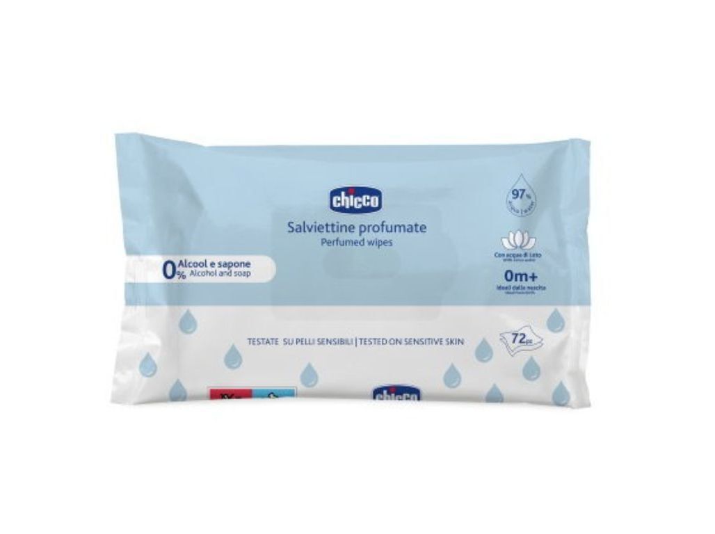 TOALHITAS CHICCO PERFUMADA 72UN