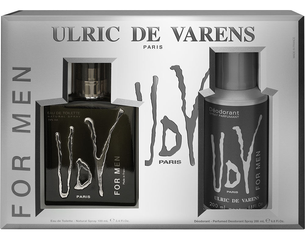 COFFRET EAU DE TOILETTE UDV FOR MEN 100ML MAIS DESODORIZANTE 200ML image number 0