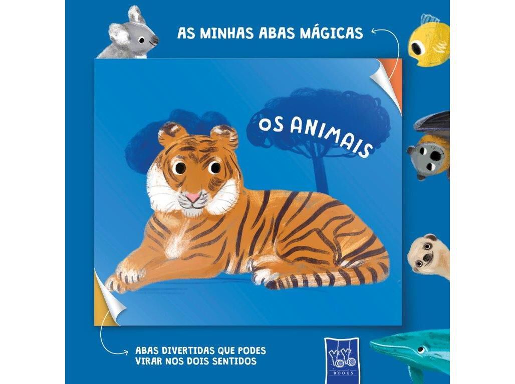 LIVRO AS MINHAS ABAS M&Aacute;GICAS OS ANIMAIS image number 0