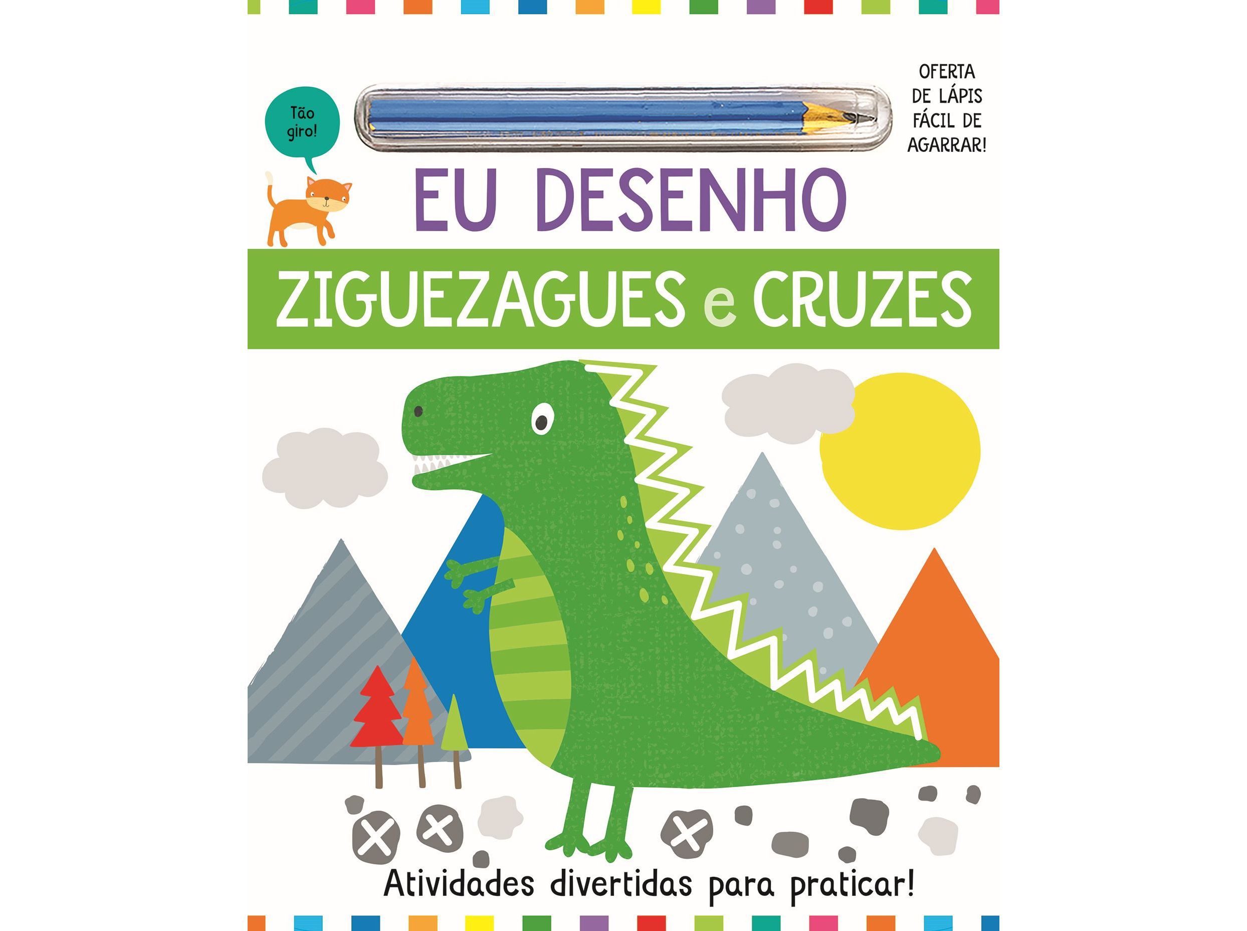 LIVRO EU DESENHO ZIGUEZAGUES E CRUZES image number 0