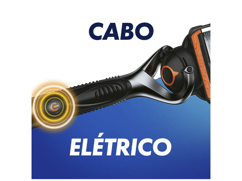 M&Aacute;QUINA DE BARBEAR COM 1 RECARGA DE L&Acirc;MINA PROGLIDE POWER GILLETTE image number 4