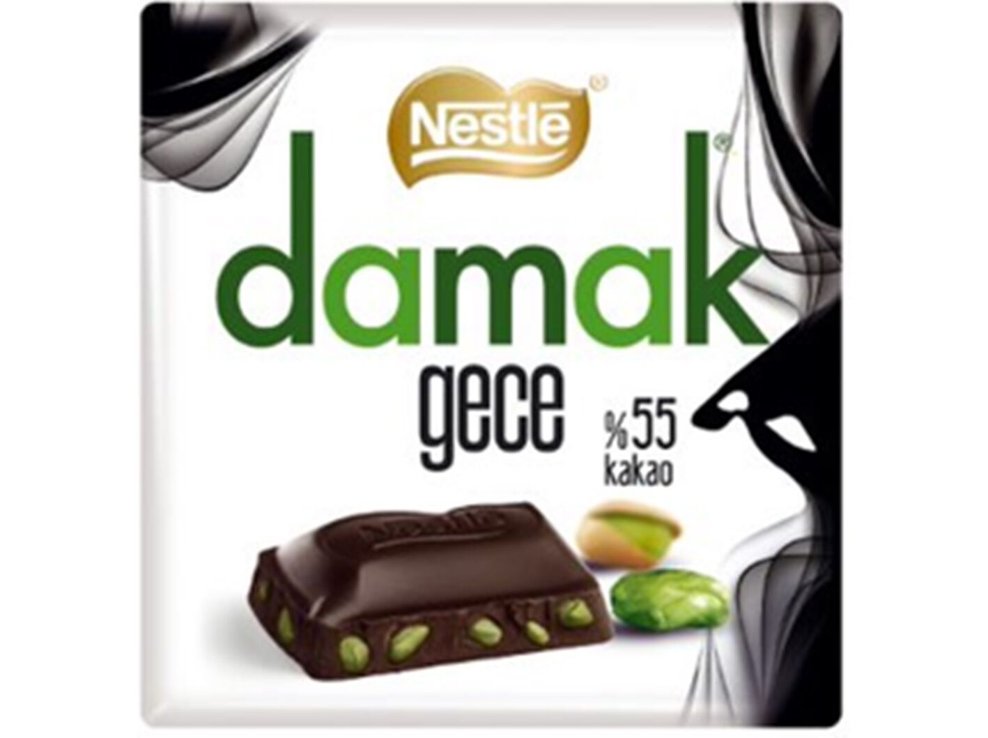 TABLETE CHOCOCOLATE NEGRO NESTL&Eacute; DAMAK PIST&Aacute;CIO 60G image number 1