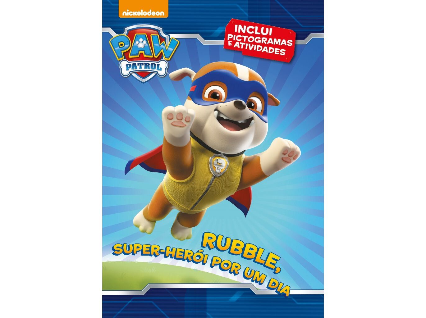 LIVRO PATRULHA PATA RUBBLESUPER HEROI POR UM DIA image number 0