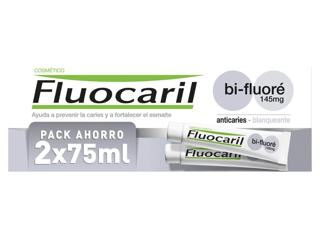 PASTA DENTIFRICA FLUOCARIL BRANQUEADORA 2X75ML image number 0