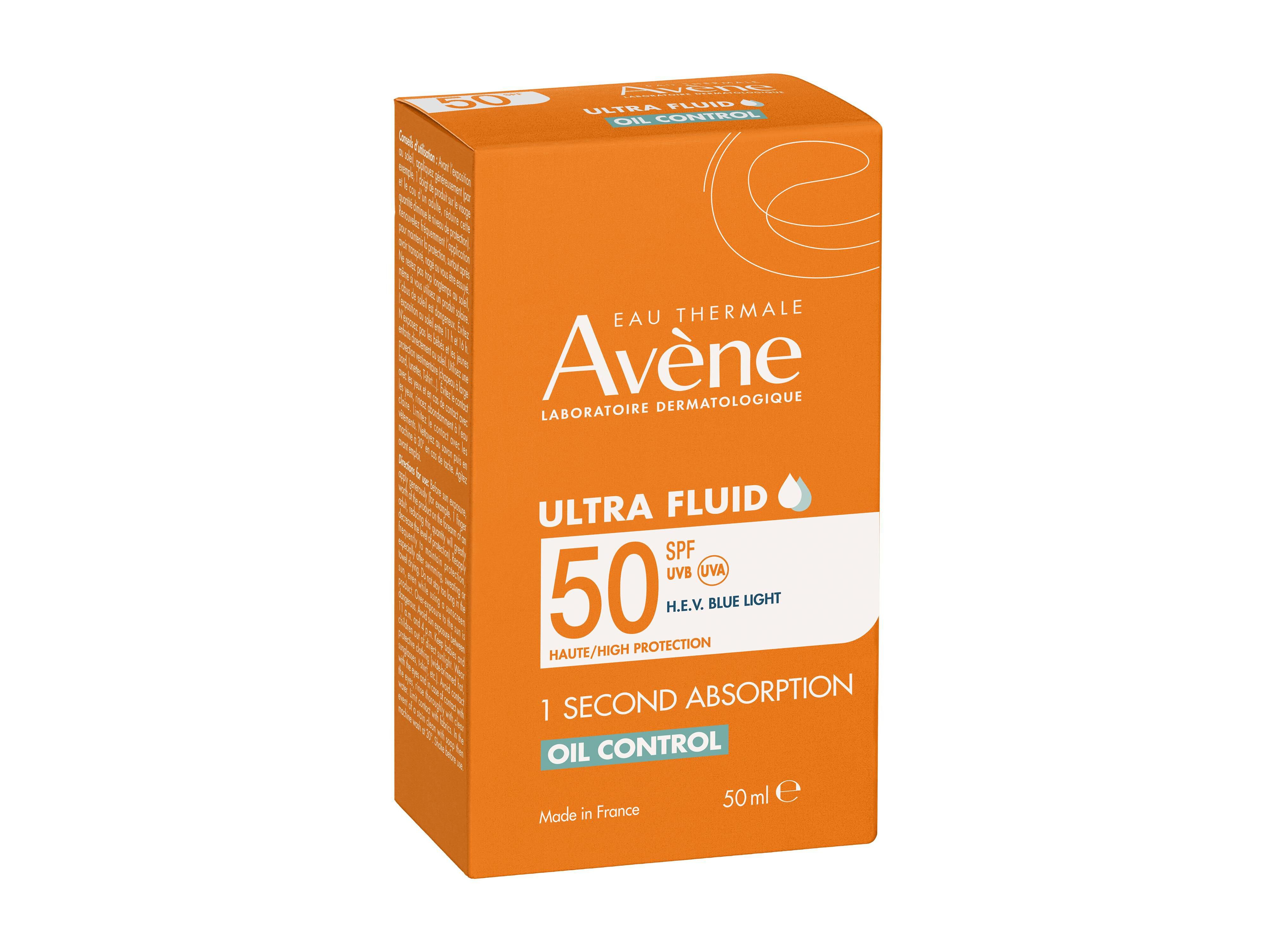 FLUIDO SOLAR AVENE OIL CONT SPF50 50ML image number 1