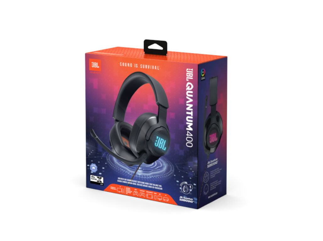 AUSCULTADORES GAMING JBL JBL QUANTUM 400 PRETO image number 9