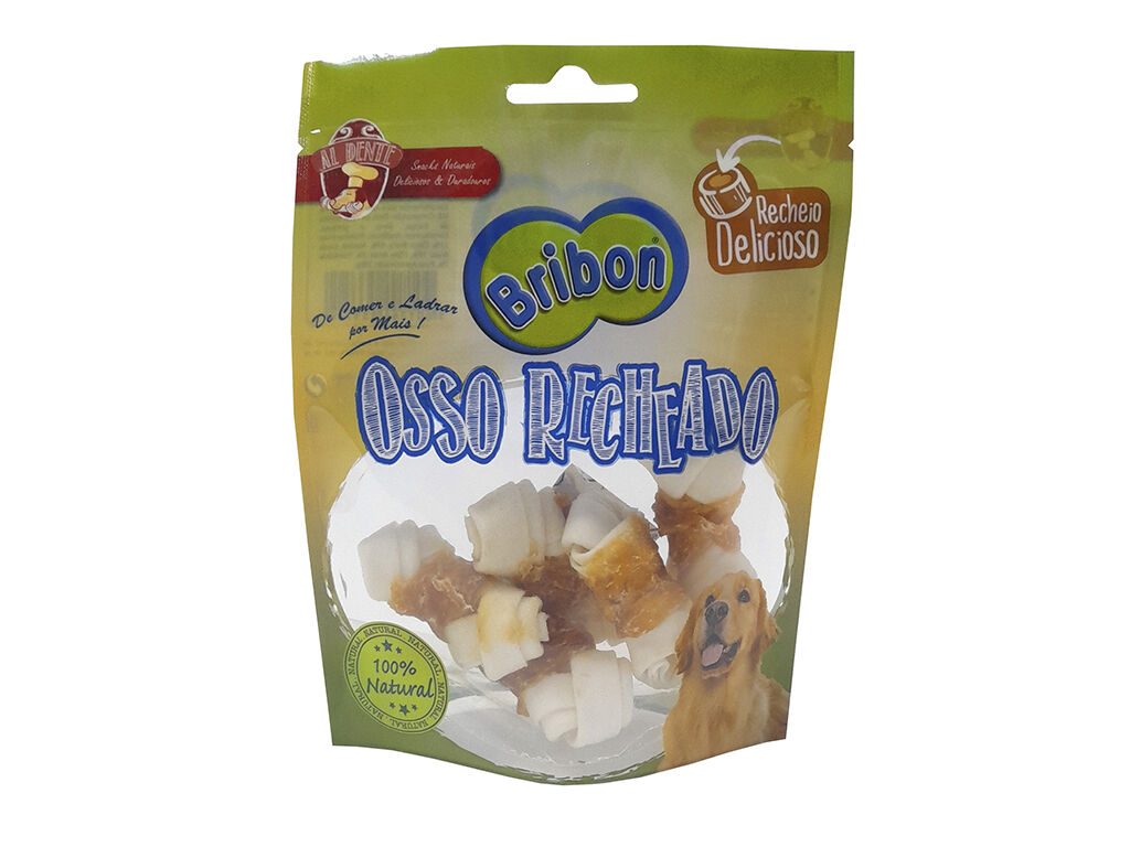 OSSO RECHEADO BRIBON AL DENTE XS 5 UNIDADES image number 0