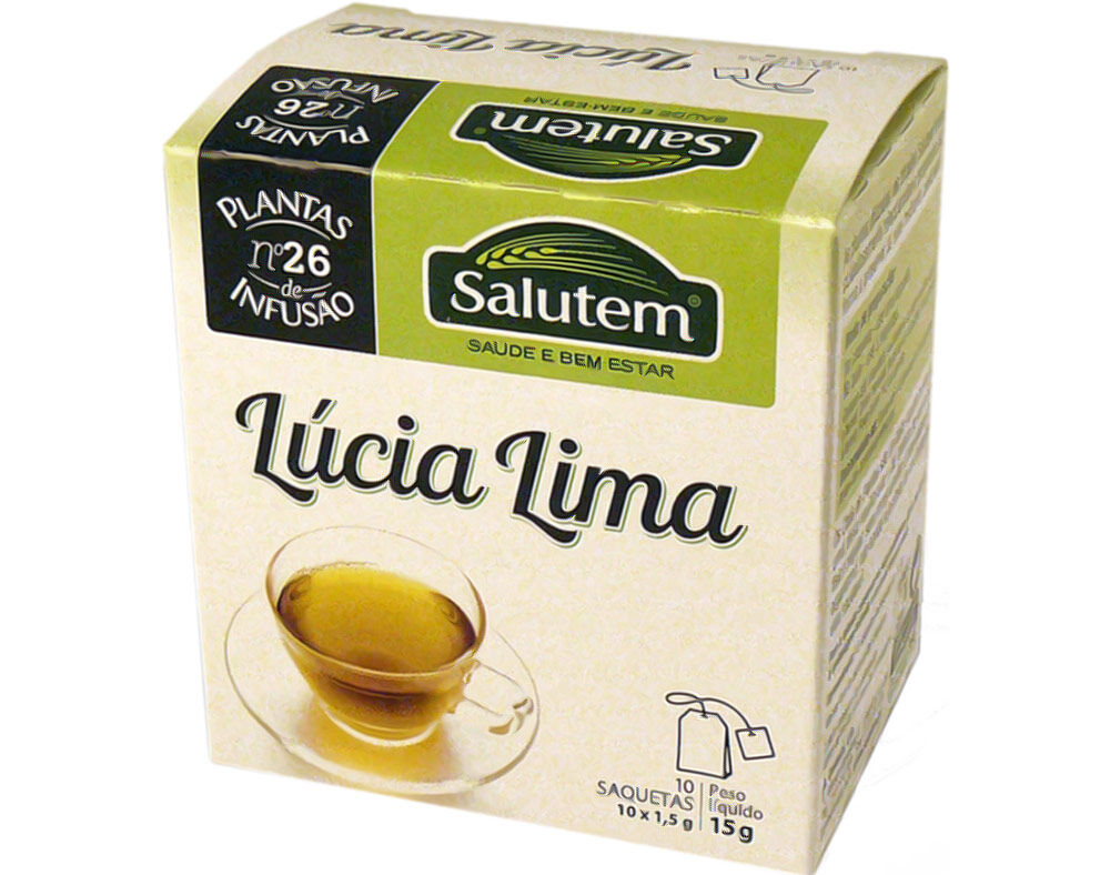 CH&Aacute; SALUTEM INFUS&Atilde;O N&ordm;26 L&Uacute;CIA LIMA 10 SAQUETAS image number 0