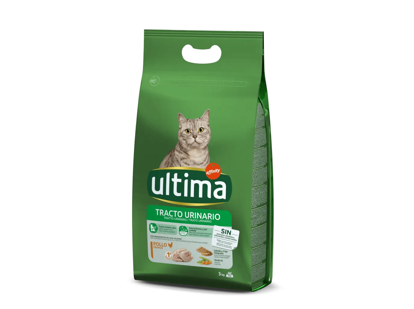 RA&Ccedil;&Atilde;O PARA GATO ULTIMA TRACTO URIN&Aacute;RIO 3KG