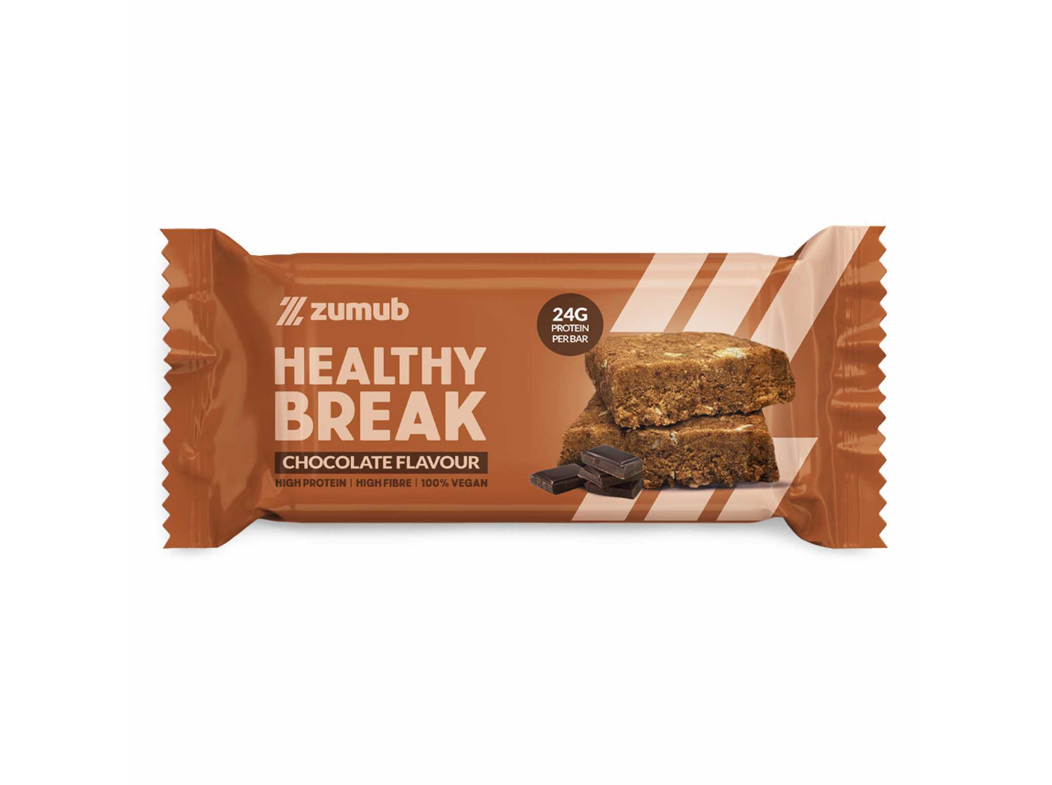 BARRAS ZUMUB HEALTHY BREAK COCO E AVEIA 80G image number 0