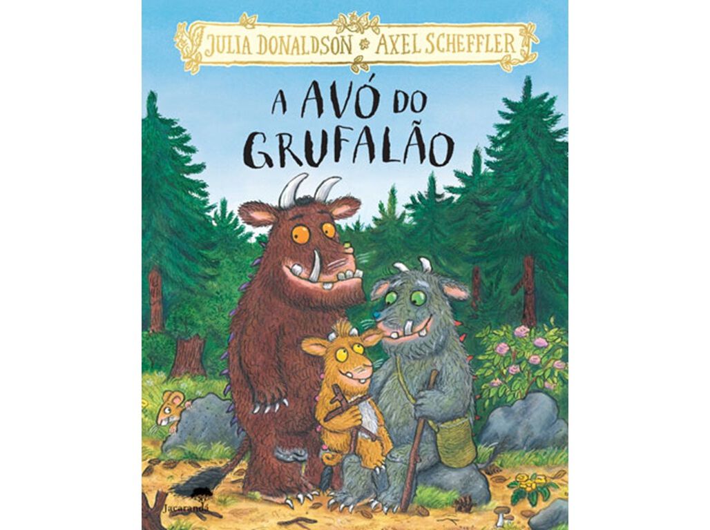 LIVRO A AV&Oacute; DO GRUFAL&Atilde;O DE JULIA DONALDSON AXEL SCHEFFLE image number 0