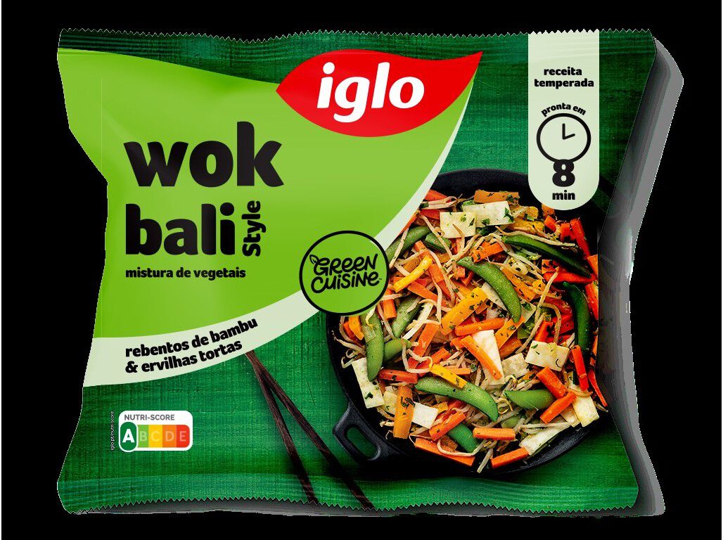 WOK BALI IGLO GREEN CUISINE 450G image number 1