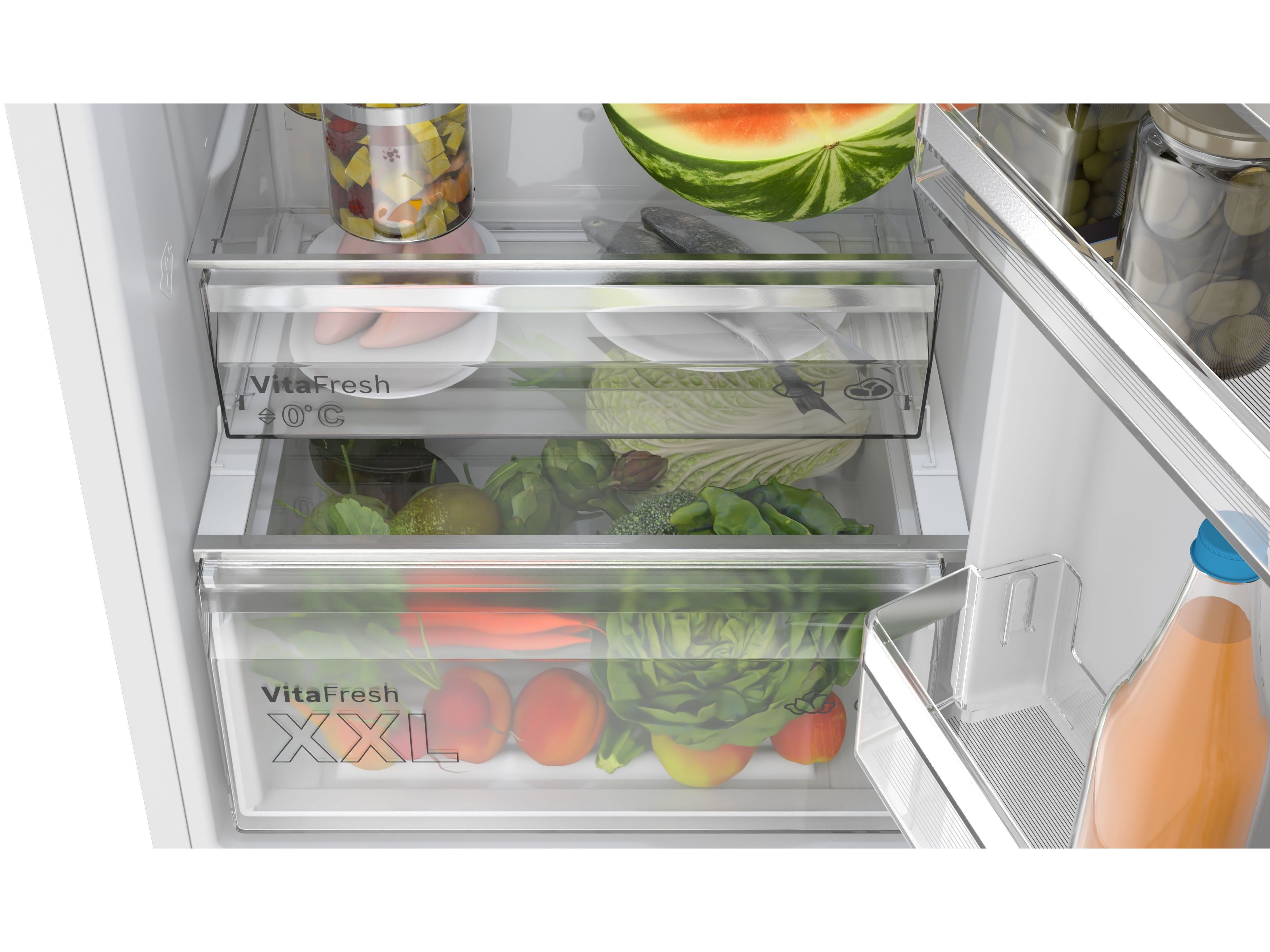 FRIGOR&Iacute;FICO COMBINADO BOSCH KGN392WCF (NO FROST C 203CM 363L BRANCO) image number 3