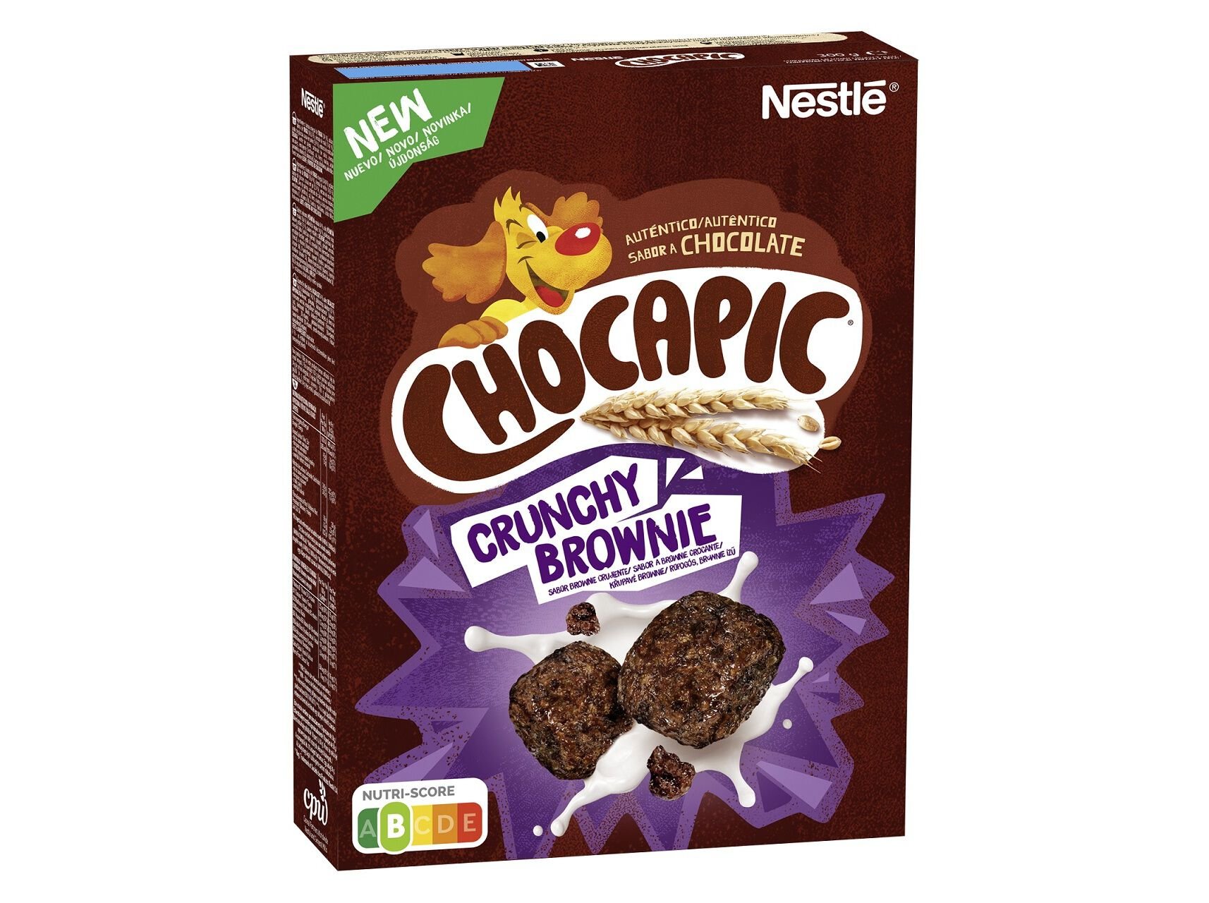 CEREAIS NESTL&Eacute; CHOCAPIC CRUNCHY BROWNIE 300 G image number 0