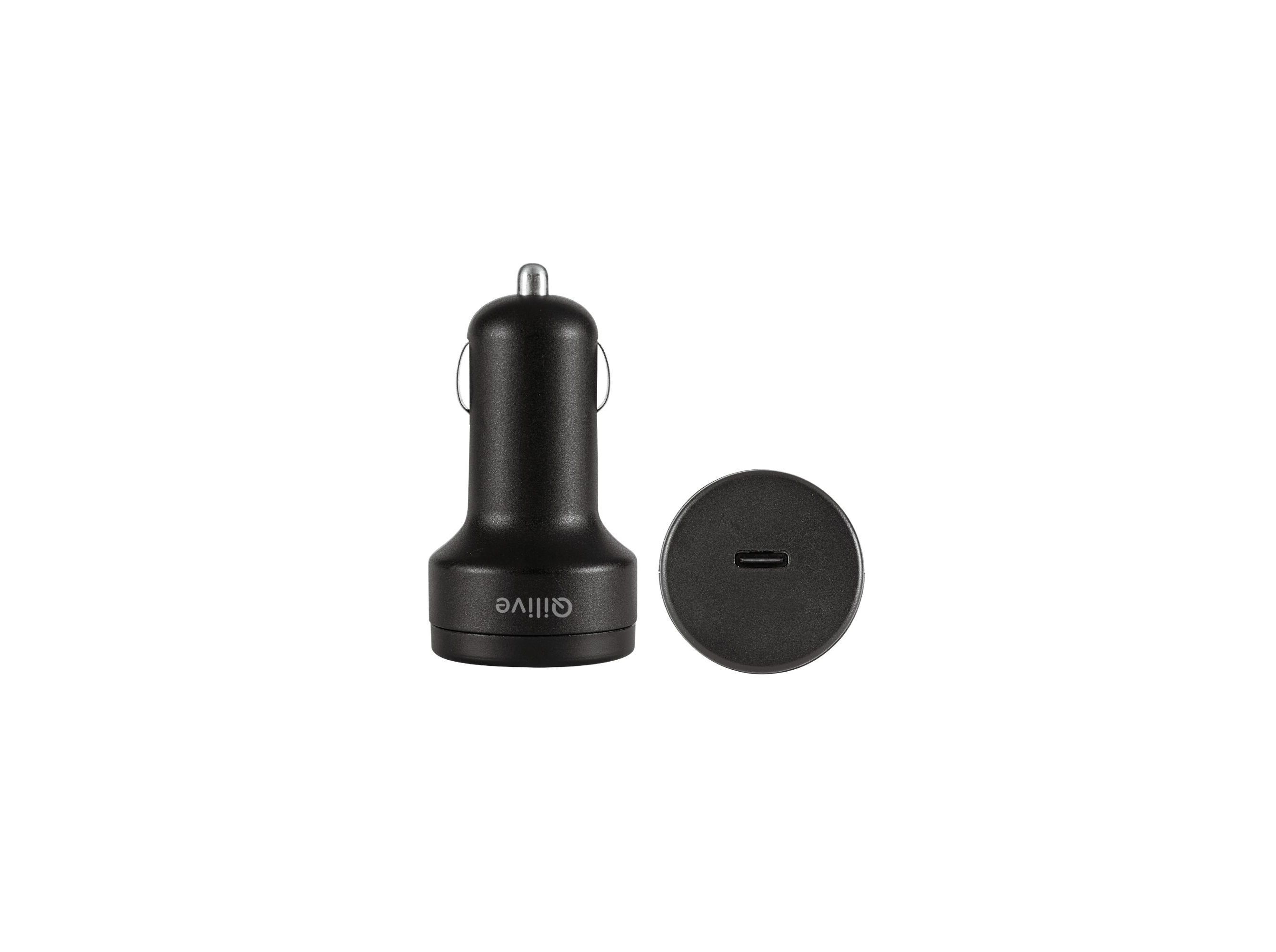 CARREGADOR P/CARRO QILIVE 600161203 LITE PRETO 1 USB-C image number 2