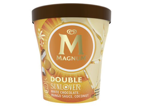 GELADO MAGNUM PINT DOUBLE SUNLOVER 440ML image number 0
