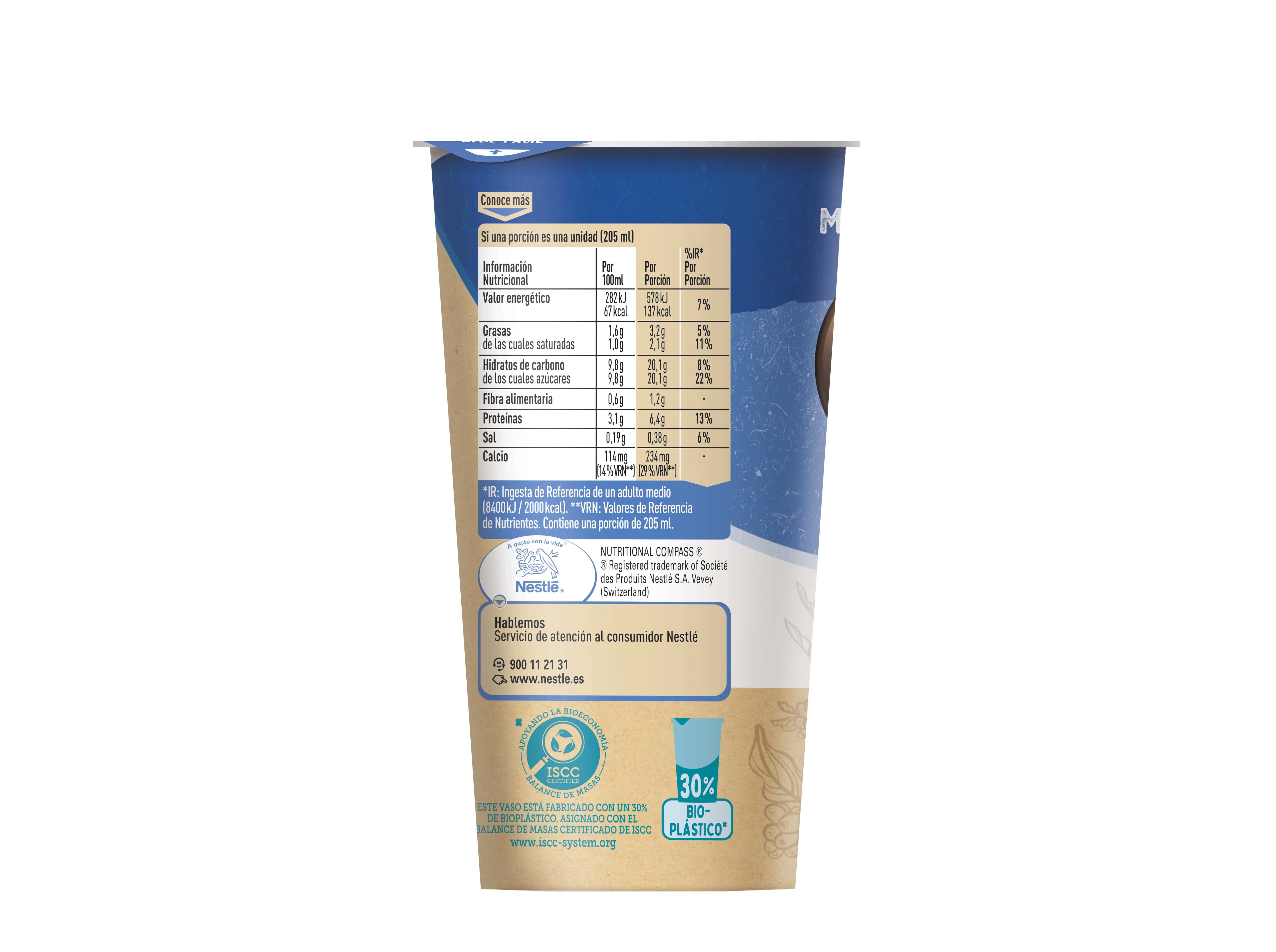 BEBIDA LACTEA NESCAF&Eacute; LATTE CAPPUCCINO 205ML image number 1