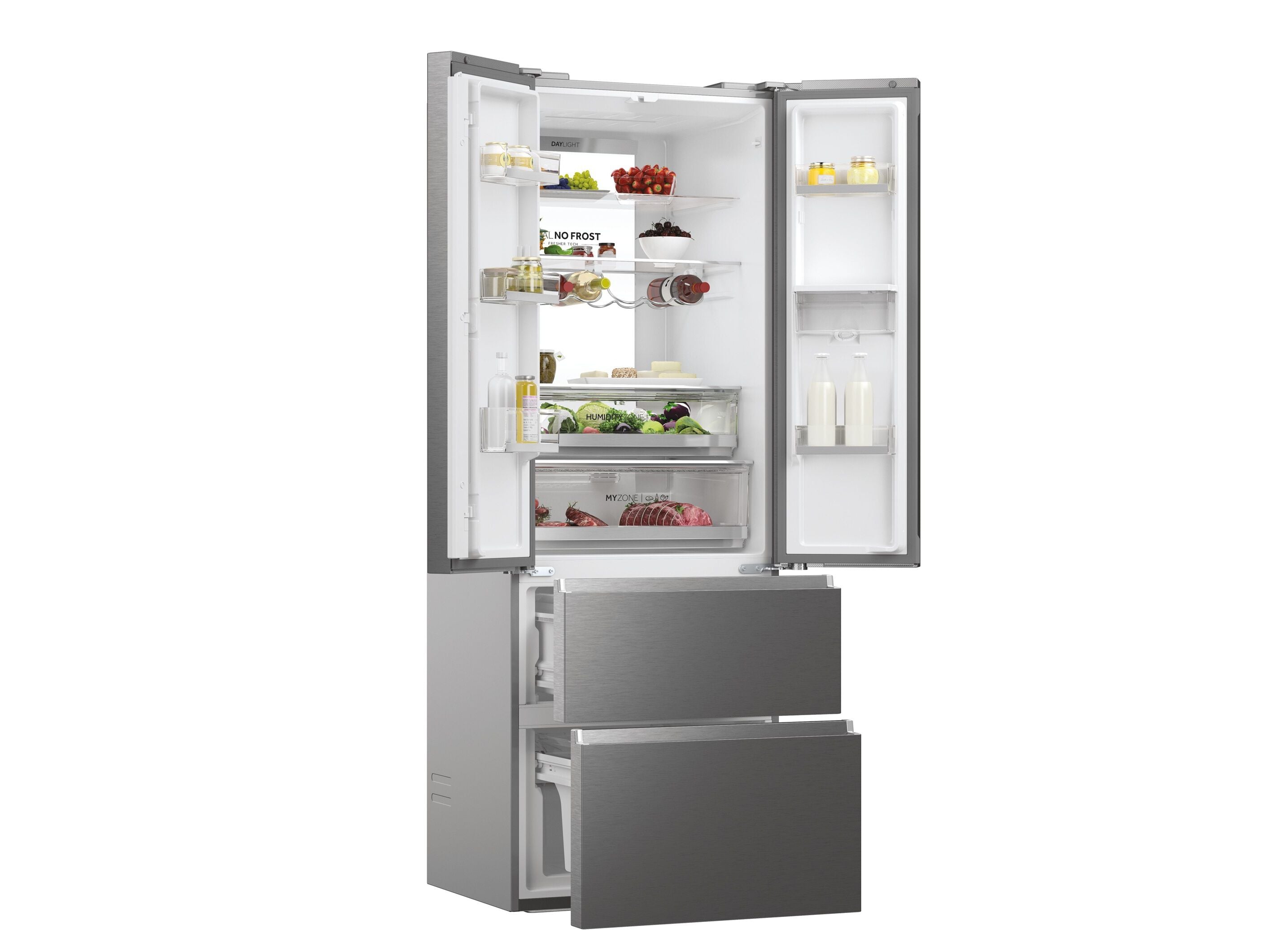 FRIGOR&Iacute;FICO AMERICANO HAIER HFW7720EWMP DISPENSADOR &Aacute;GUA E 477L image number 3