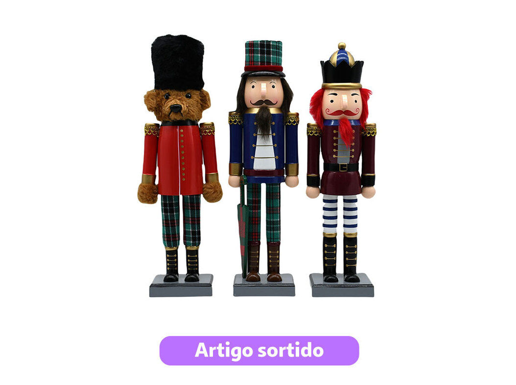 QUEBRA-NOZES MADEIRA ACTUEL 36CM MODELOS SORTIDOS image number 0