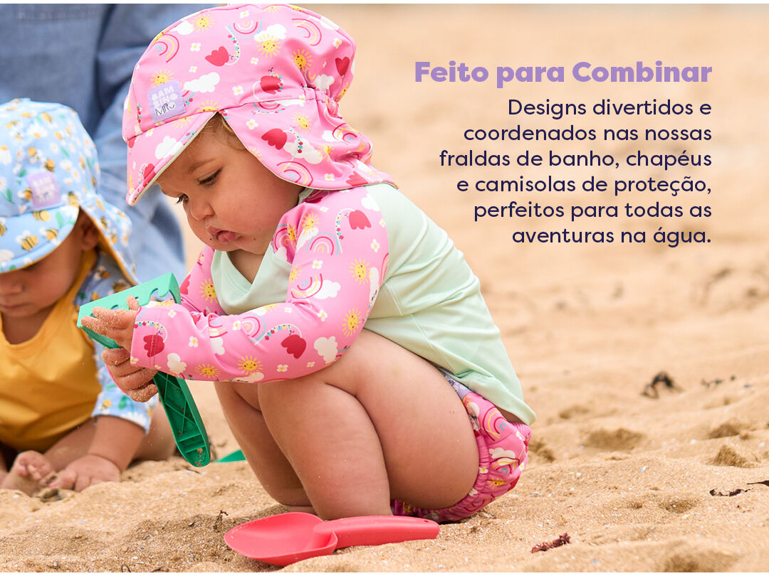 T-SHIRT PROTE&Ccedil;&Atilde;O UV BAMBINO MIO DIAS FELIZES SPF40+ 2-3A image number 4