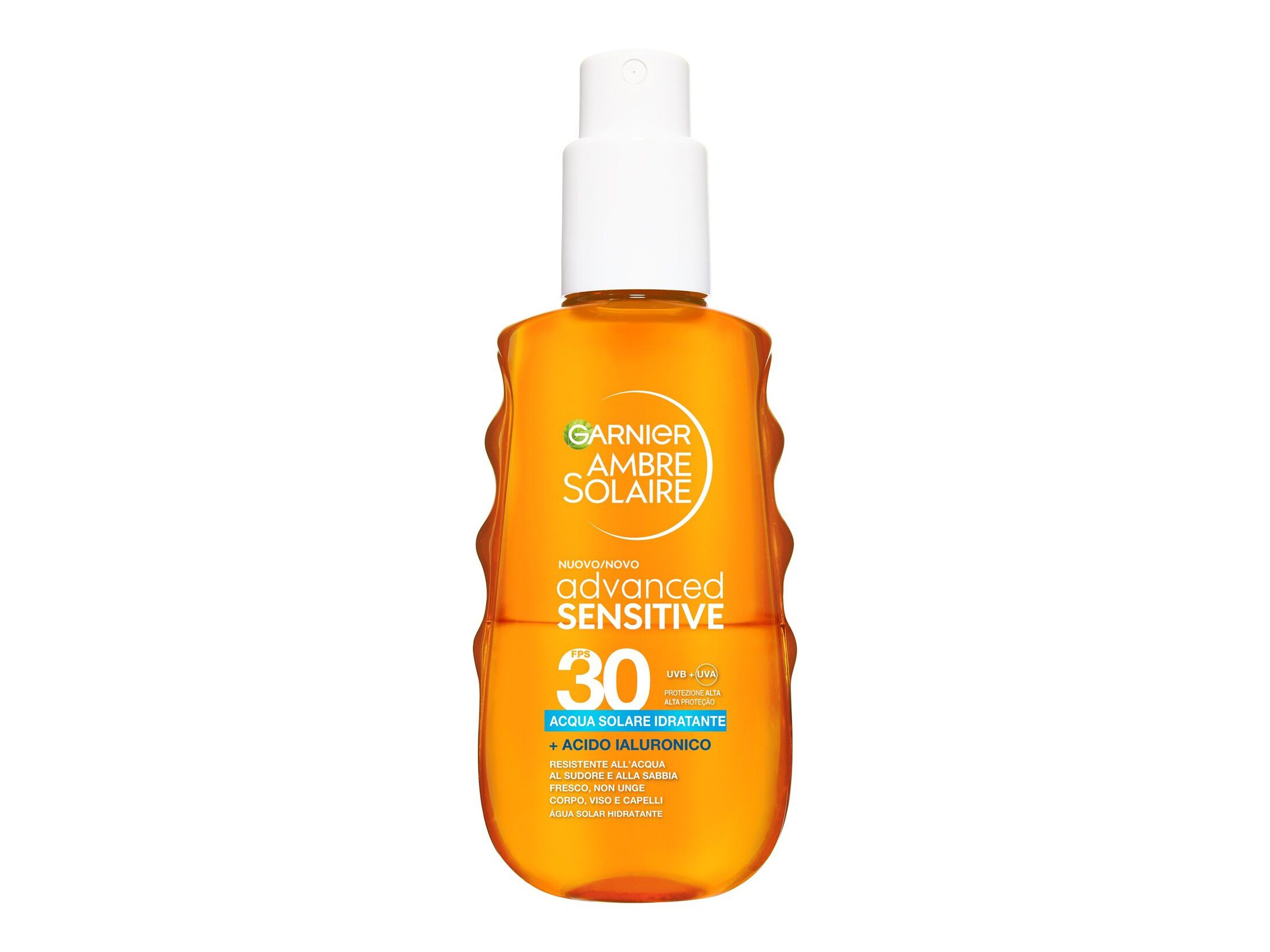 PROTETOR SOLAR AMBRE SOLAIRE SENS. ADV. UV WATER SPF30 150ML