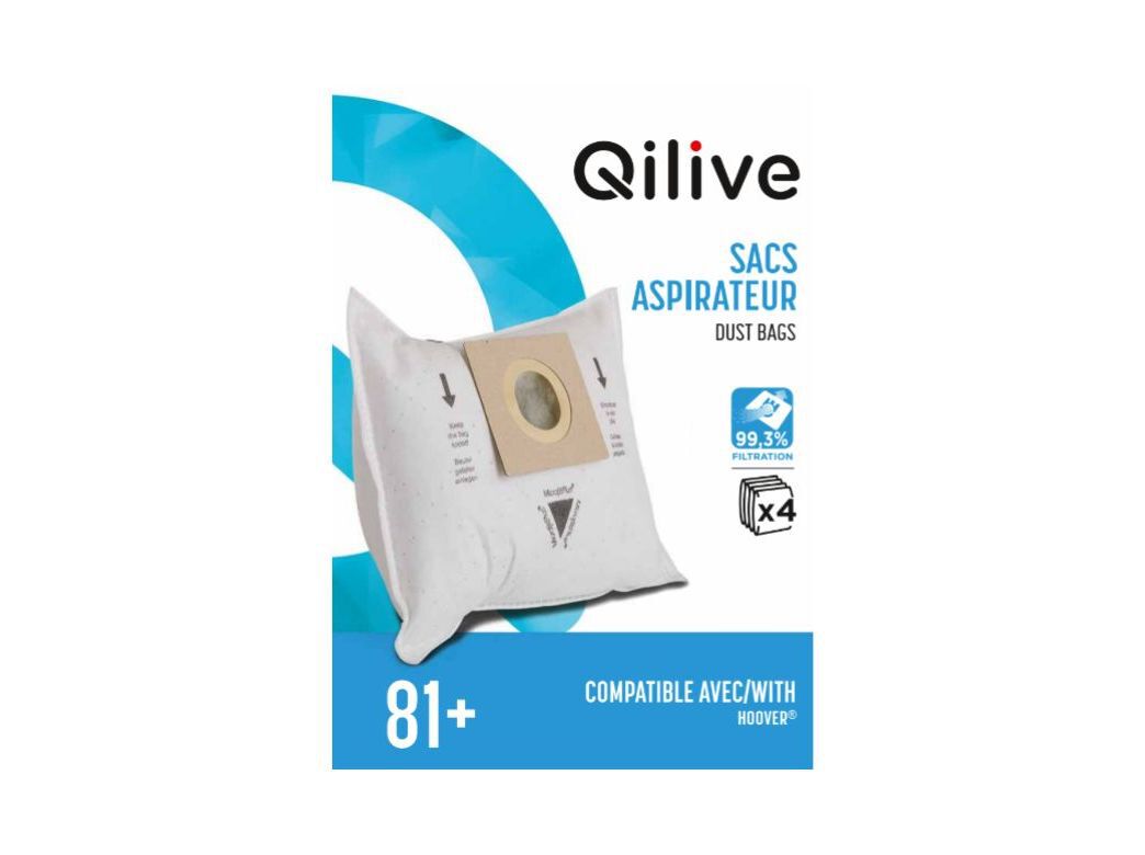 SACOS ASPIRADOR QILIVE 81+ (4 UNIDADES) image number 1