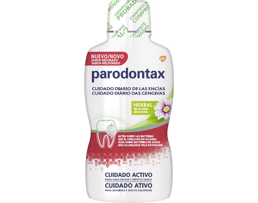 ELIXIR PARODONTAX HERBAL DI&Aacute;RIO 500ML